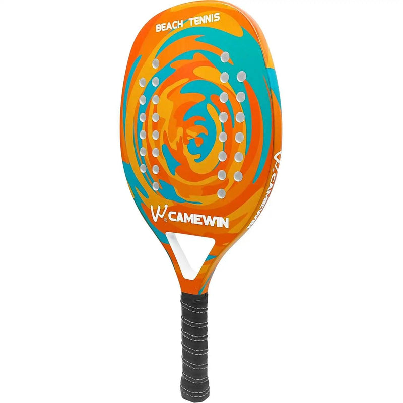 Raquete Beach Tennis Camewin Original Leve Fibra Carbono e Fibra
de vidro Raquete Profissional com capa protetora Lançamento - Casareco