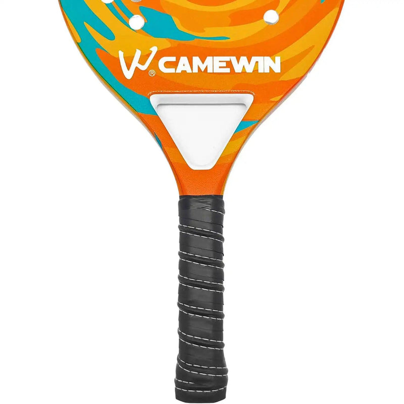 Raquete Beach Tennis Camewin Original Leve Fibra Carbono e Fibra
de vidro Raquete Profissional com capa protetora Lançamento - Casareco