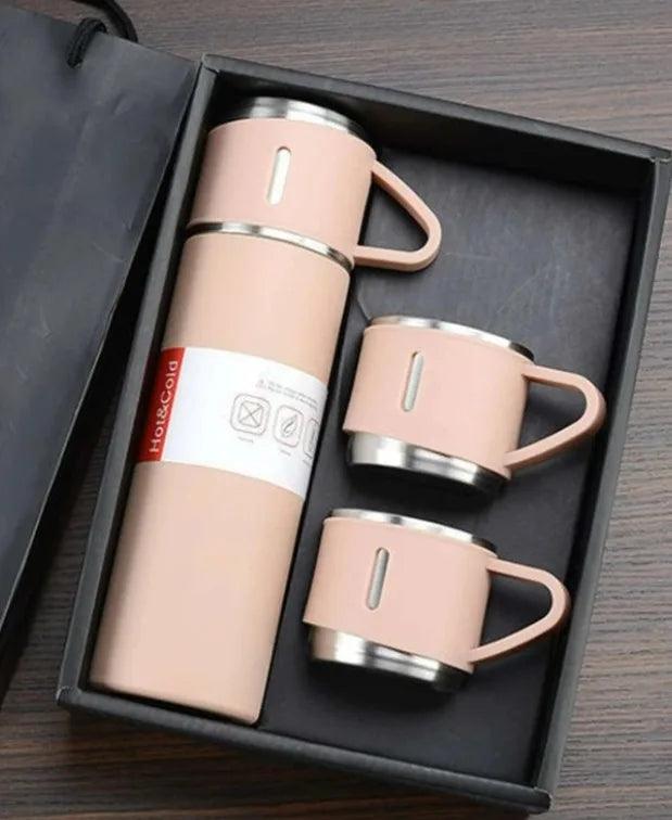Conjunto Frascos a Vácuo em Aço Inox