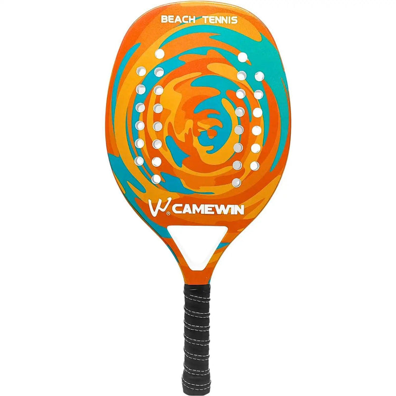 Raquete Beach Tennis Camewin Original Leve Fibra Carbono e Fibra
de vidro Raquete Profissional com capa protetora Lançamento - Casareco
