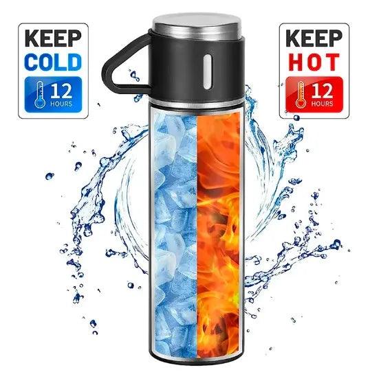 Conjunto Frascos a Vácuo em Aço Inox