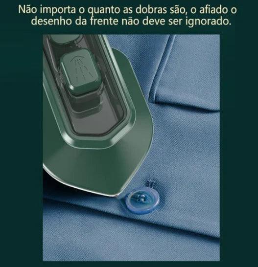 Mini Ferro De Passar Portátil Para Viagem Cabe Na Mala Roupa - Casareco