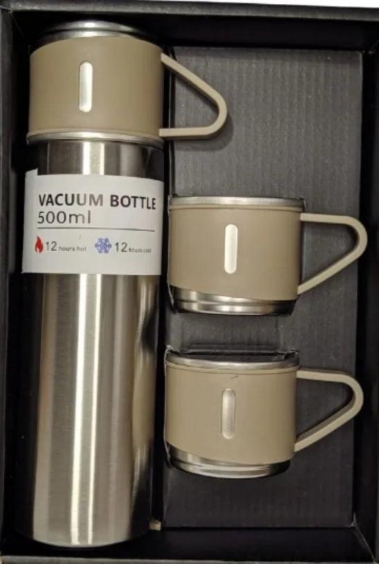 Conjunto Frascos a Vácuo em Aço Inox