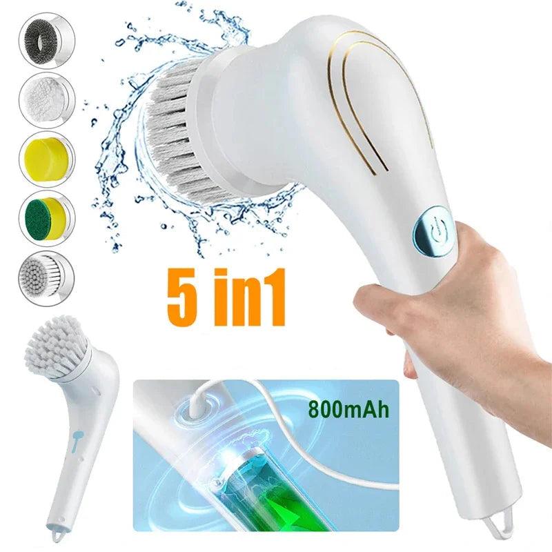 Magic Brush - Escova de Limpeza Elétrica 5 em 1﻿