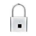 Cadeado USB recarregavel inteligente por impressão digital - Casareco