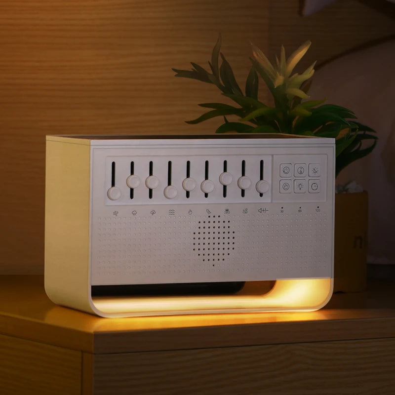 Umidificador e Difusor 2 em 1 – Purifique o Ar com Aromaterapia e Sons Relaxantes