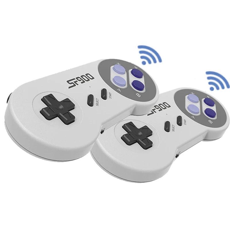 Retro Game Console SF900 2.4G Wireless ÚNICO NO BRASIL SEM DELAY - Casareco