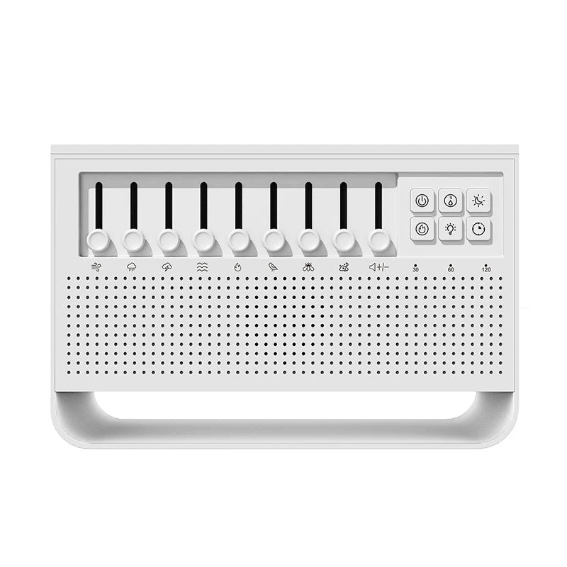 Umidificador e Difusor 2 em 1 – Purifique o Ar com Aromaterapia e Sons Relaxantes