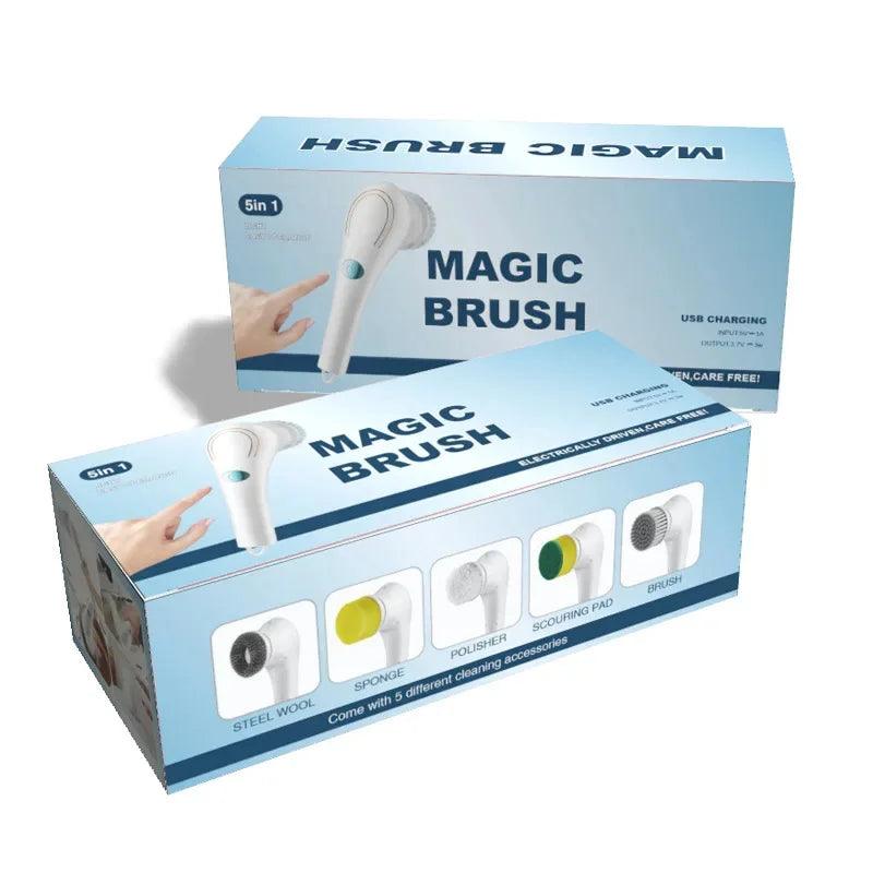 Magic Brush - Escova de Limpeza Elétrica 5 em 1﻿