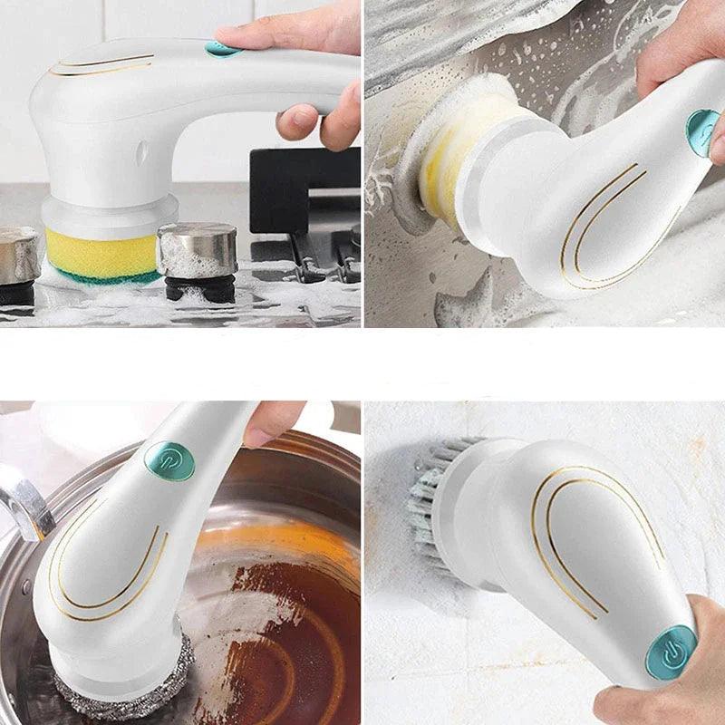 Magic Brush - Escova de Limpeza Elétrica 5 em 1﻿